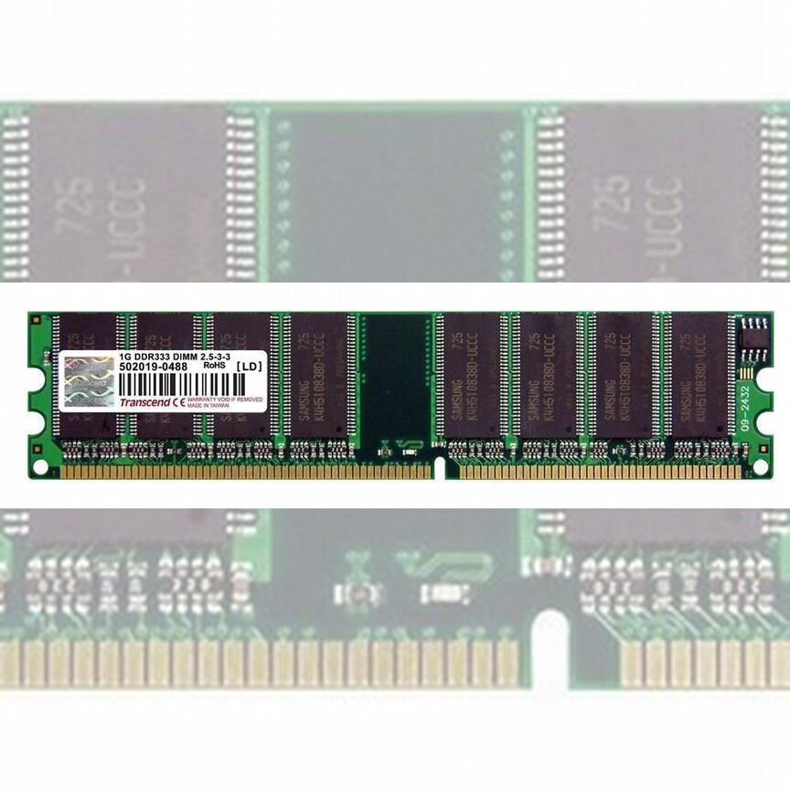 [TS128MLD64V3J] Оперативная Память Transcend 1gb Ts128mld64v3j
