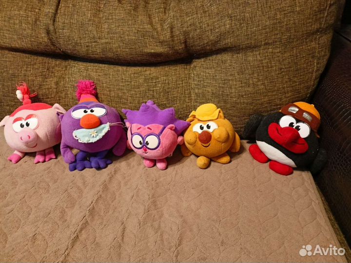 Смешарики. Нюша, Совунья, Ёжик, Копатыч, Пин