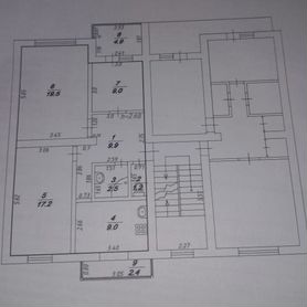 3-к. квартира, 68,3 м², 5/5 эт.