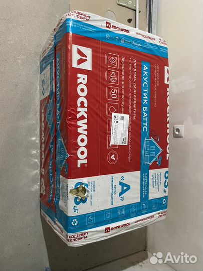 Rockwool акустик баттс утеплитель, шумоизоляция