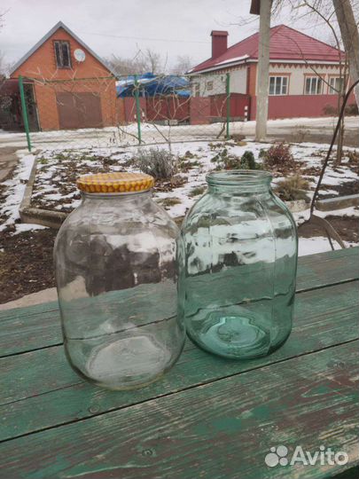 Стеклянная банка 3л под закатку