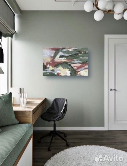 Картина абстракция текстурная