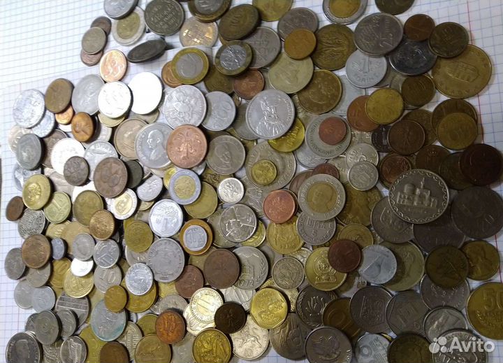 Монеты 1килограмм