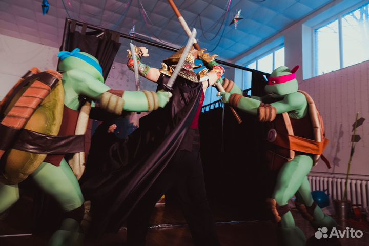 Костюм Черепашки-Ниндзя Донателло