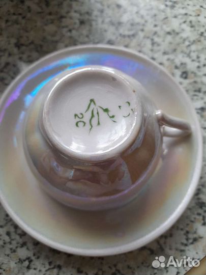 Чайно кофейный сервиз фарфор