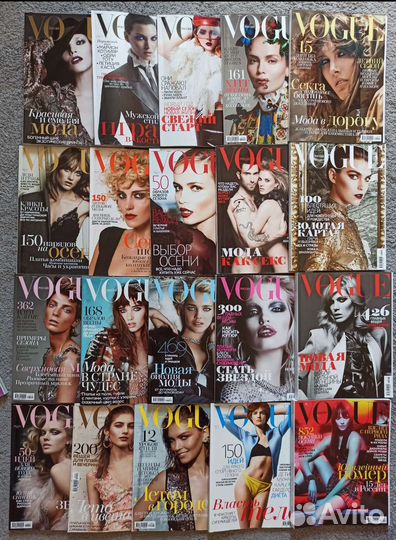 Журналы Vogue (40 шт)