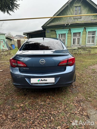 Opel Astra 1.6 AT, 2012, 146 000 км