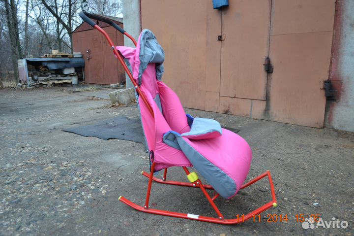 Санки-коляска