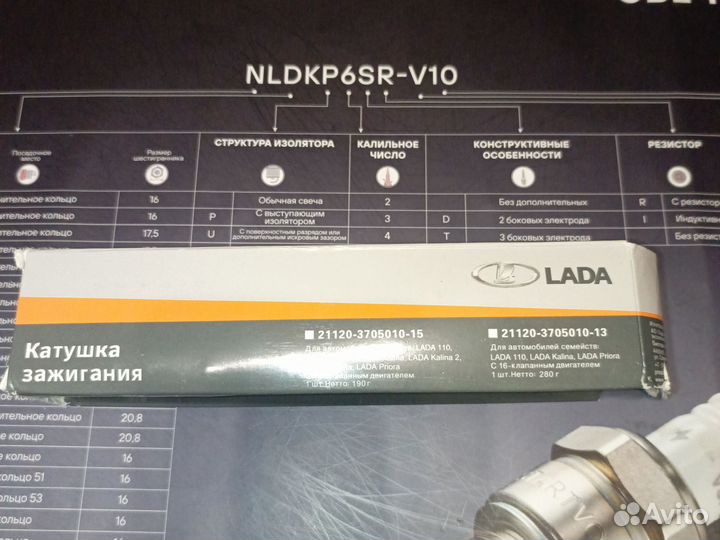 Катушки зажигания ваз