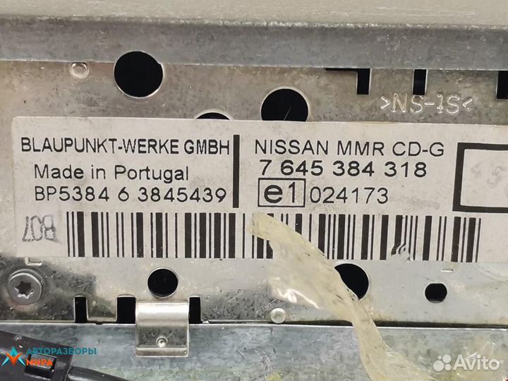 Магнитола Nissan Micra 3 (K12) 2006 BP53846