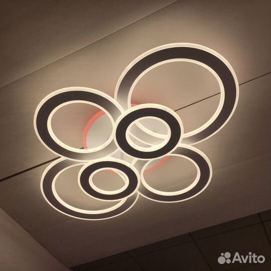 Люстра светодиодная на 30кв\м