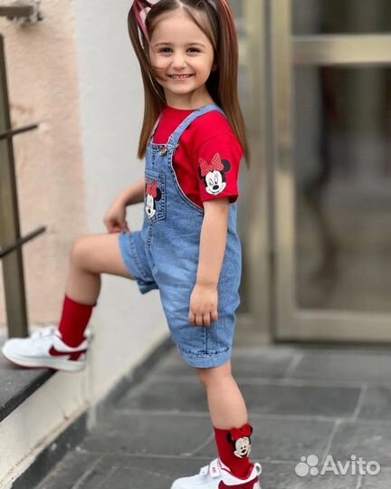 Костюм детский летний для девочки 2,4,5лет