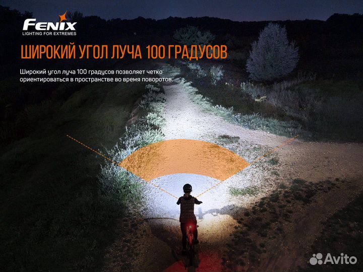 Велосипедный светодиодный фонарь Fenix BC26R, BC26