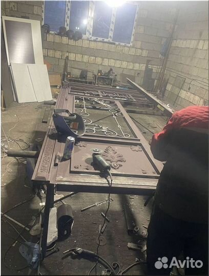 Кованые ворота