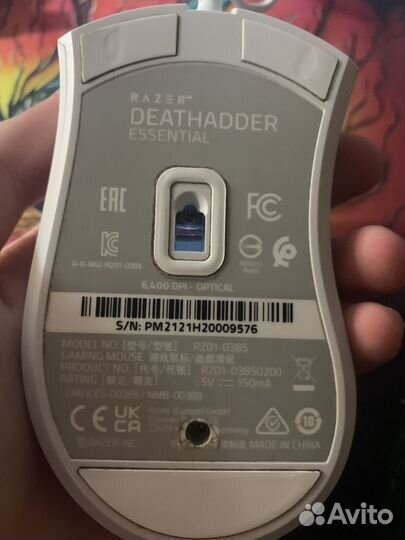Игровая мышь razer deathadder essential