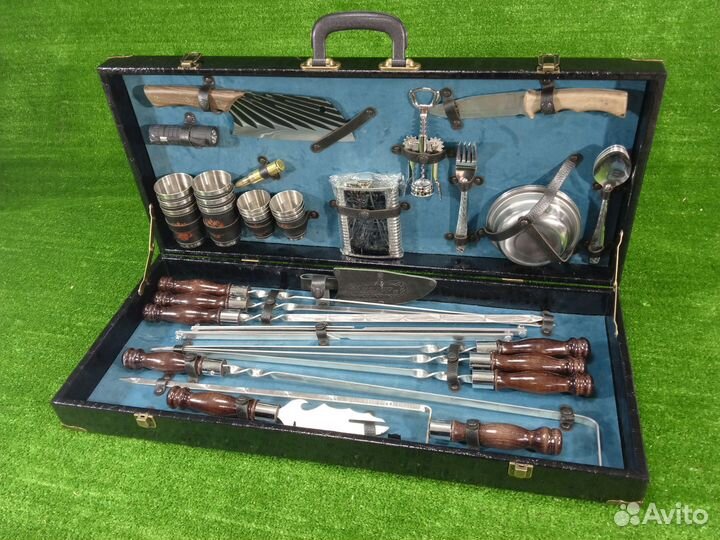 Набор шашлычный в кейсе