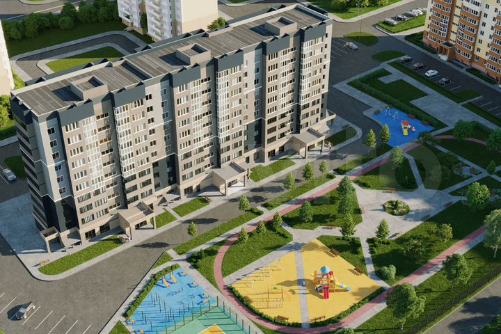 1-к. квартира, 44 м², 3/10 эт.