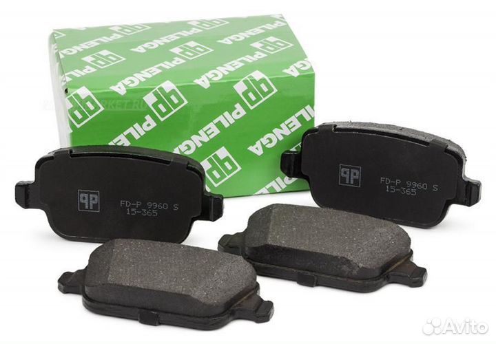 Pilenga FD-P 9960 S Колодки тормозные дисковые зад