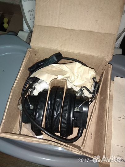 Авиагарнитура гсш-А-18 Э, новая в упаковке