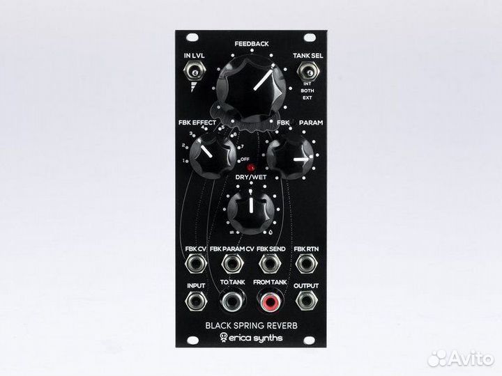 Erica Synths Black Spring Reverb модуль