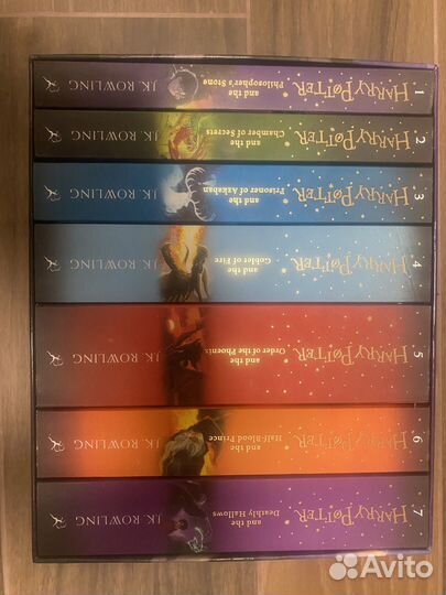 Гарри Поттер на английском, комплект книг