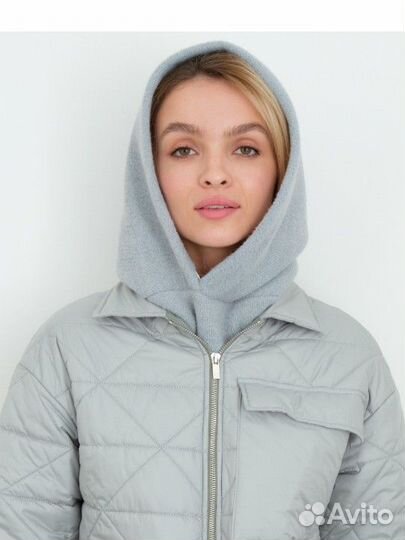 Капор женский из ангоры бу