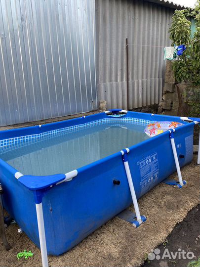 Каркасный бассейн intex