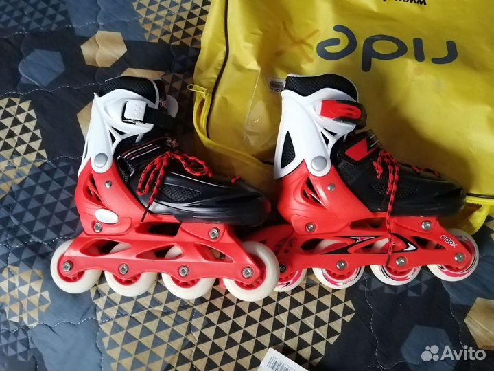 Роликовые коньки детские раздвижные