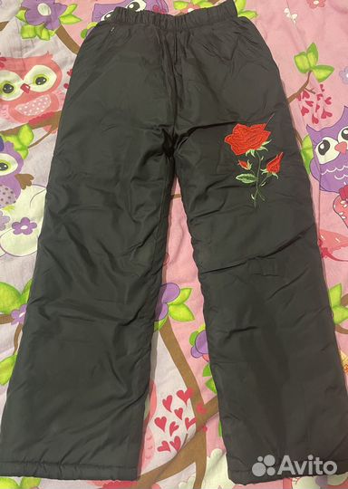 Утепленные брюки