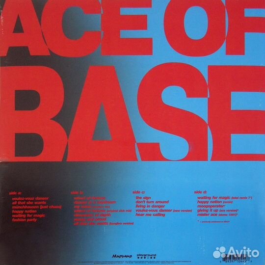 LP Винил Пластинка Ace of Base - Happy Nation