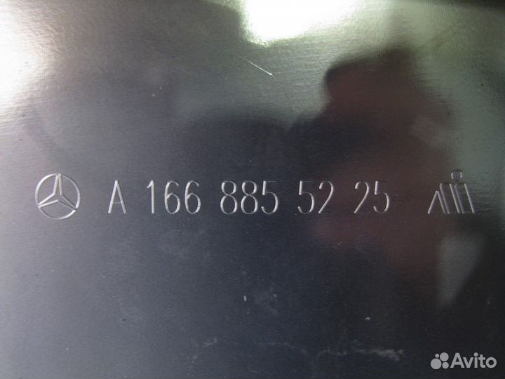 Mercedes W166 ML юбка бампера переднего 2011 новая
