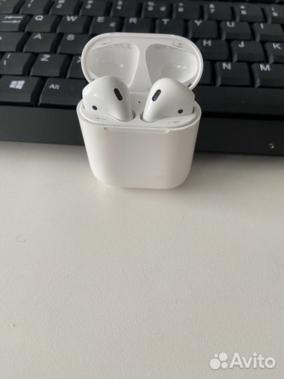 Беспроводные наушники apple airpods 2