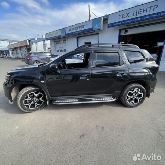 Порог площадка Renault Duster пороги Дастер