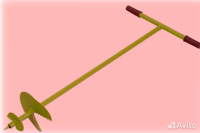 Бур садовый шнековый