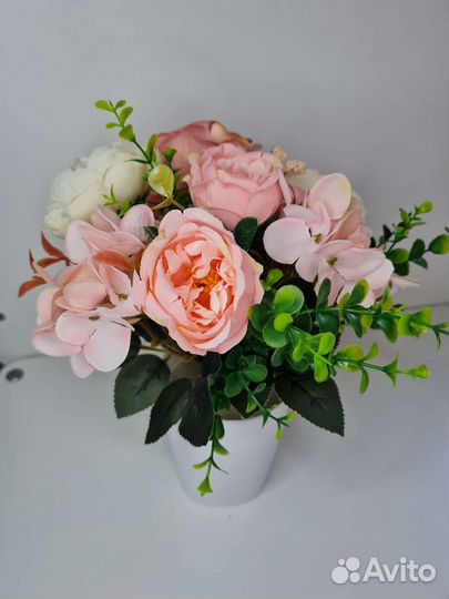 Искусственные цветы для декора