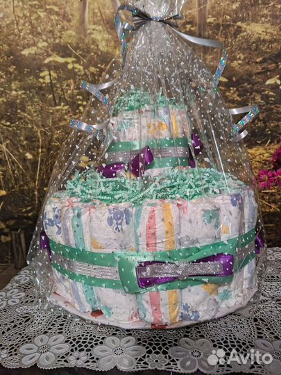 Торт из памперсов