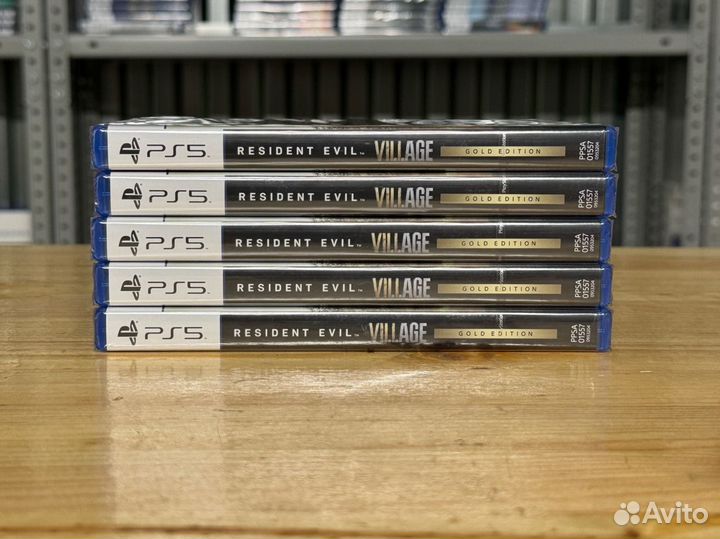 Диск Resident Evil 8: Village Gold Edition PS5