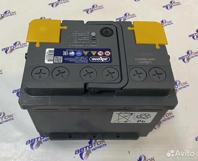 Аккумулятор автомобильный Аком Reactor