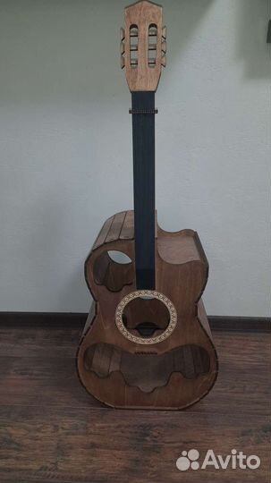 Мини бар Гитара, держатель для бутылок