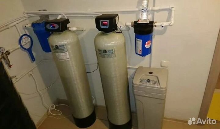 Система очистки воды от железа и бактерий