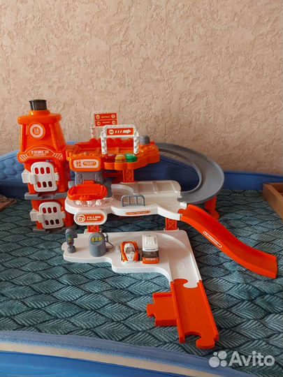 Детская парковка для машинок/ трек