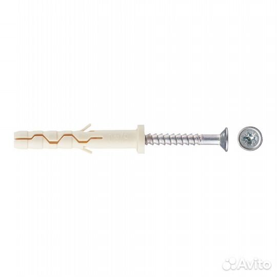 Дюбель-гвоздь Hard-Fix 6x40 мм цилиндрическая манжета нейлон (900 шт.)