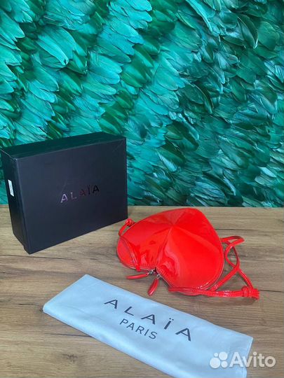 Сумка сердце alaia lux