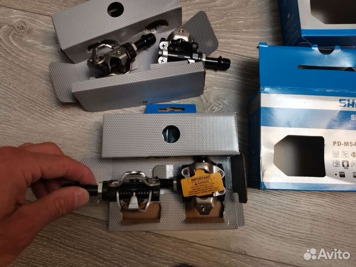 Педали реплика Shimano PD-M540 SPD контактные
