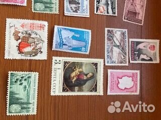 Марки СССР 1970-х годов одним лотом из 29 штук