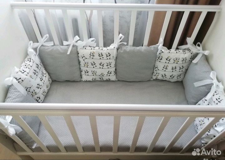 Бортики в кроватку