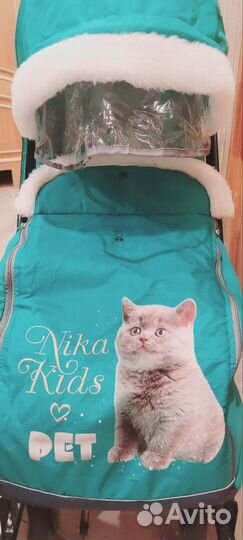 Детские санки коляска