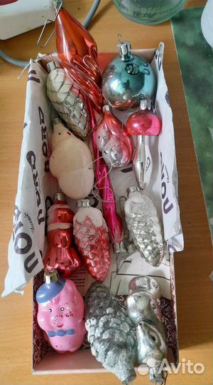 Новогодние игрушки СССР