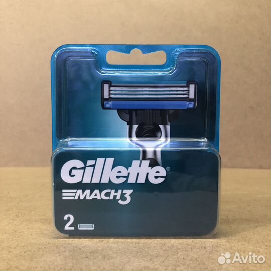 Gillette Mach 3 - 2 шт Пластик