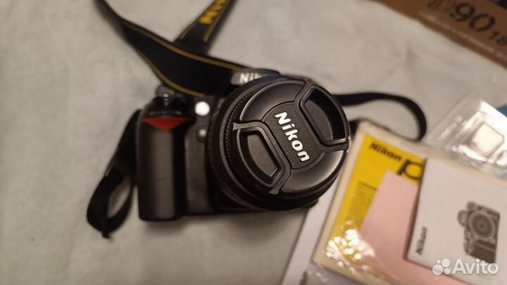 Фотоаппарат nikon d90 + объектив 18-55mm
